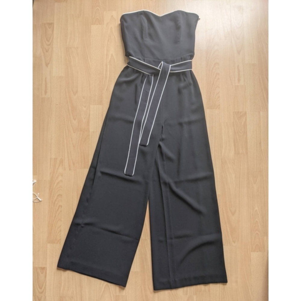 NEW H&M Strapless Black Jumpsuit NWOT